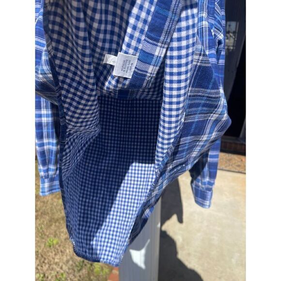 Ralph Lauren Button-Down Shirt Men's L Multicolor Plaid 100% Cotton Long Sleeves - Picture 6 of 7